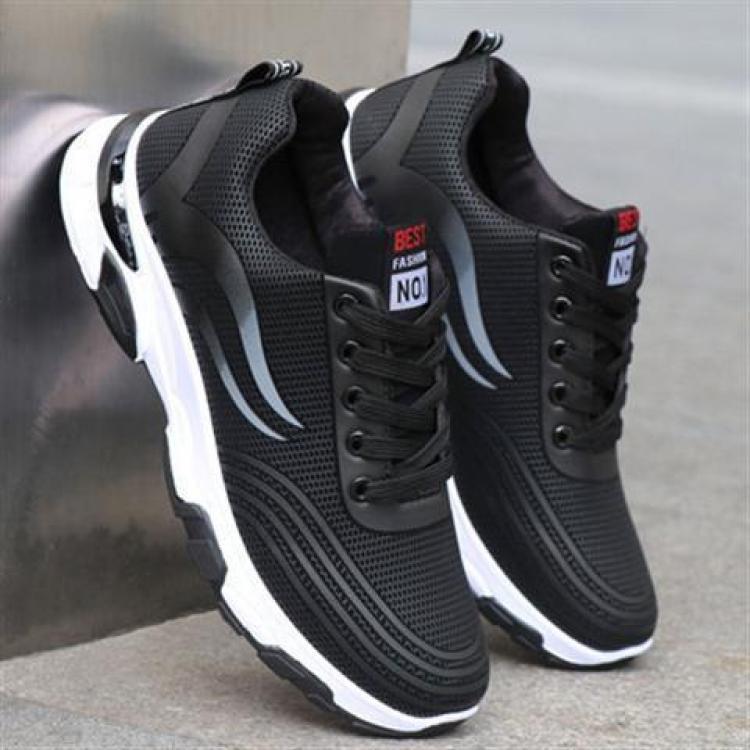 Zapatillas de deporte para hombres impermeables al por mayor de cuero